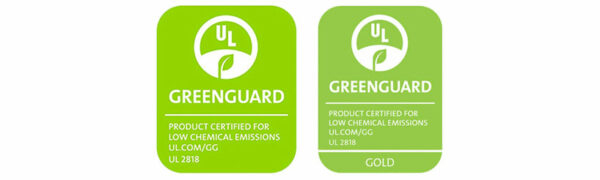 certyfikat bezpieczeństwa GreenGuard Gold