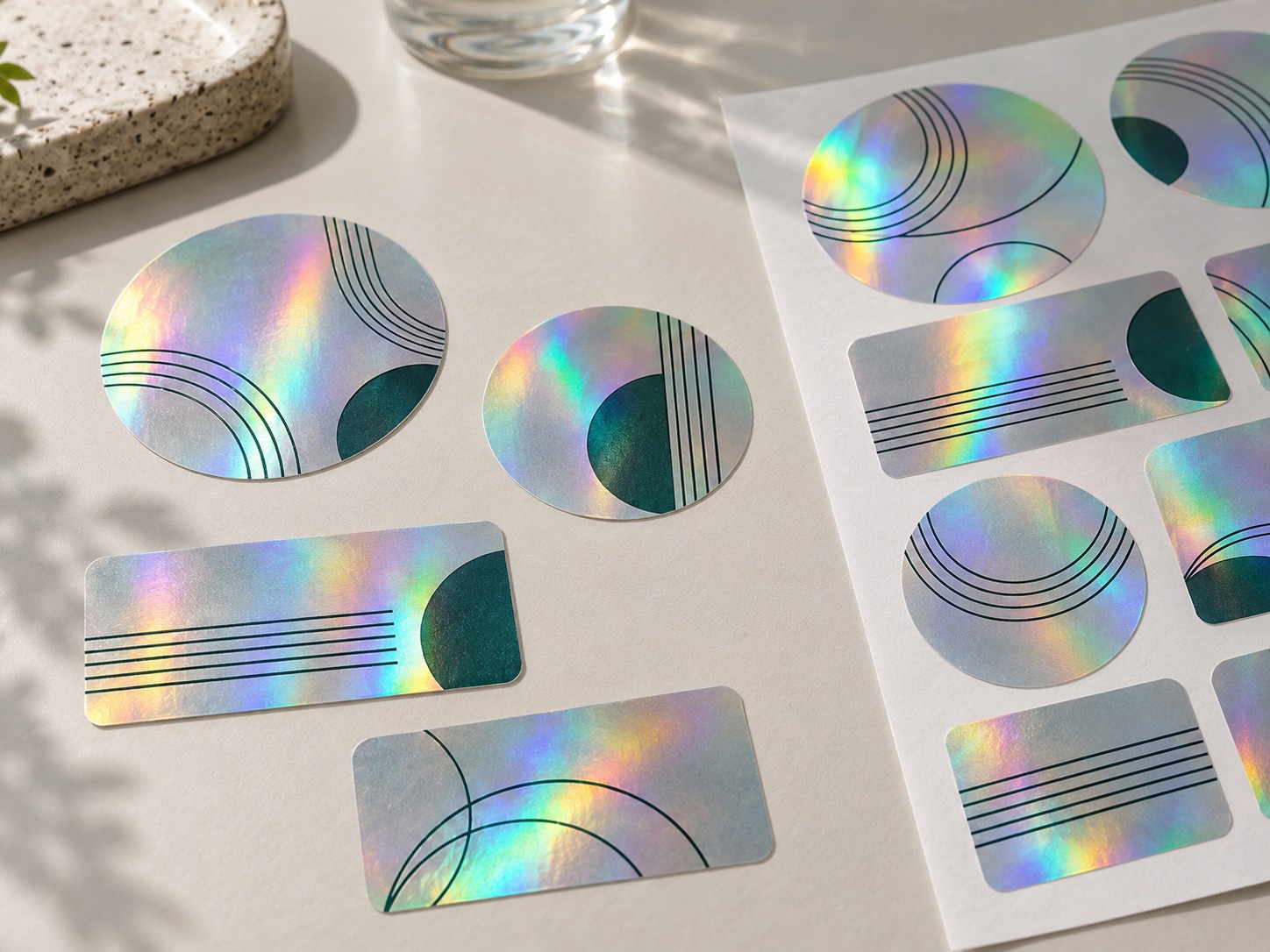 Naklejki holograficzne